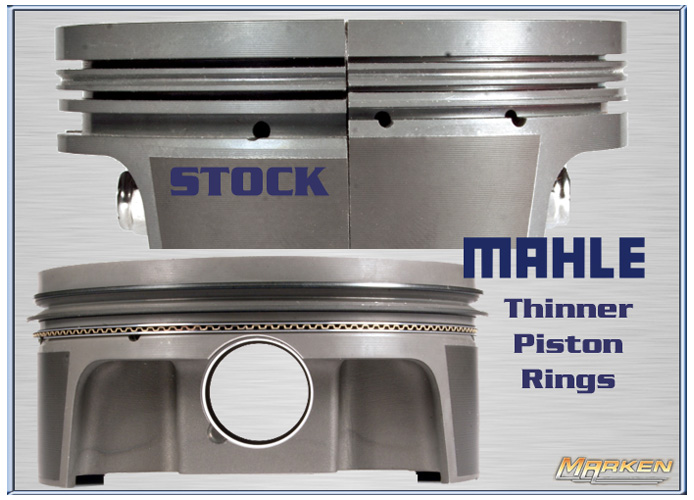 Mahle New HV385 Thinner Performance Piston Rings Has Many Advantages